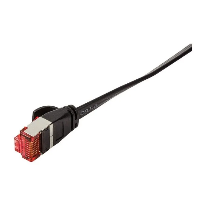 Logilink Flachpatchkabel 2xRJ45 U/FTP Cat6A 15.0m schwarz — image 4