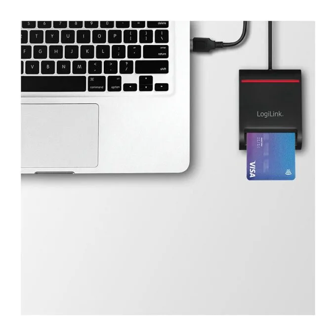USB 2.0-Kartenleser, für Smart-ID, schwarz — image 7