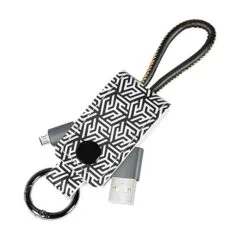 Logilink USB 2.0-Kabel, USB-A zu Micro-USB Schlüsselr. 0,22m