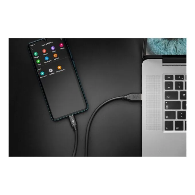 Goobay USB 3.0-Stecker (Typ A) > USB 3.1-Stecker (Typ C) [0,5m schwarz] — image 3