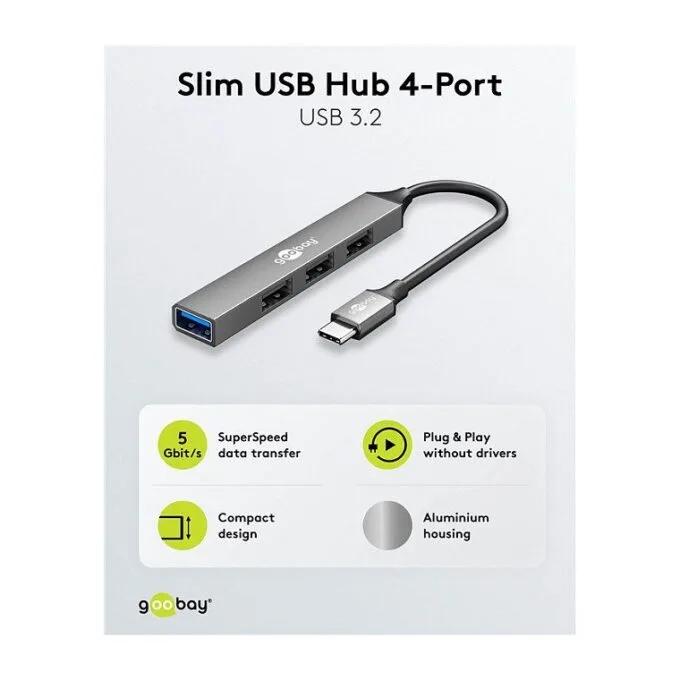Goobay 74457 interface hub — image 2