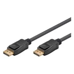 goobay DisplayPort 1.4 Kabel 2m schwarz