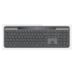 Logitech Slim Solar+ for Business - Graphite - (CH)