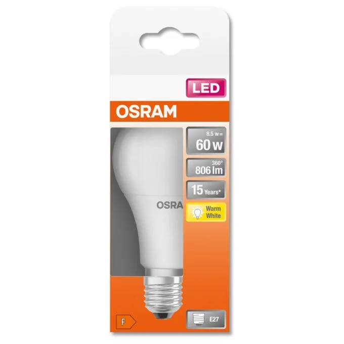 Osram LED-Lampe STAR CLASSIC A 60 8.5 W warmweiß — image 5