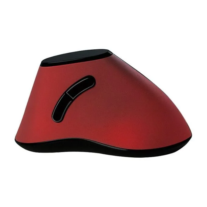 Logilink Maus, ergonomisch vertikal, Funk 2.4 GHz, rot — image 4