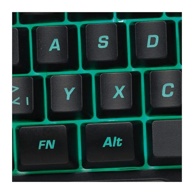 Logilink Einhand-Gaming Tastatur, beleuchtet, schwarz — image 6