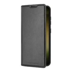 dbramante1928 Bergen - Flip-Hlle fr Mobiltelefon - veganes Leder - Schwarz - fr Samsung Galaxy S24