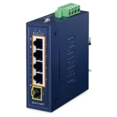 PLANET Industrial 4-Port PoE + 1-Port SFP IGS-514PT