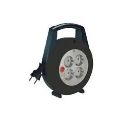 Brennenstuhl Kabeltrommel Vario Line 4x 5m schwarz/licht