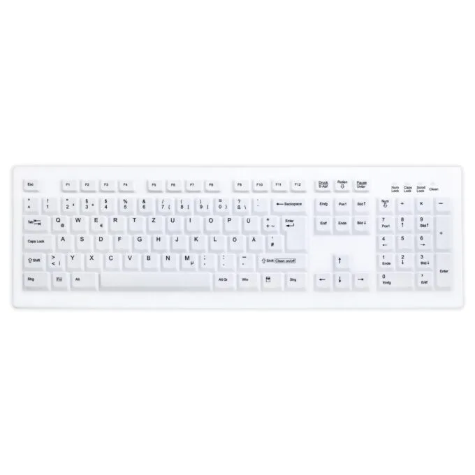 CHERRY AKTIVE KEY Wireless Hygiene Desktop Keyboard Sealed U — image 1