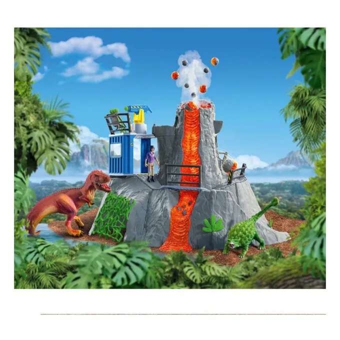 Schleich Dinosaurs 42564 Groe Vulkan-Expedition — image 2