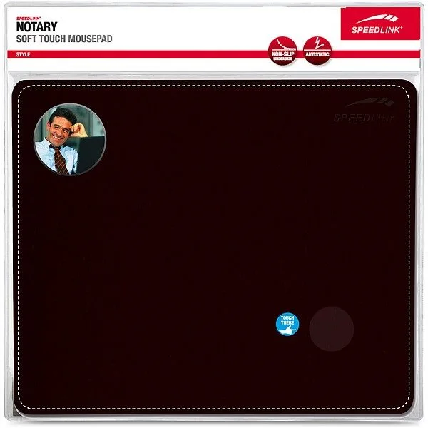 Speedlink Mauspad NOTARY. Soft Touch. schwarz retail — image 2