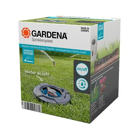 Gardena Sprinklersystem Regulier- und Absperrdose — image 2