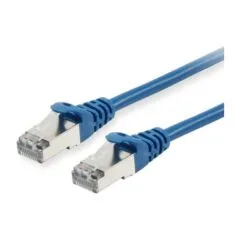Equip Patchkabel Cat6 S/FTP 2xRJ45 25.00m blau LSZH Polybeutel