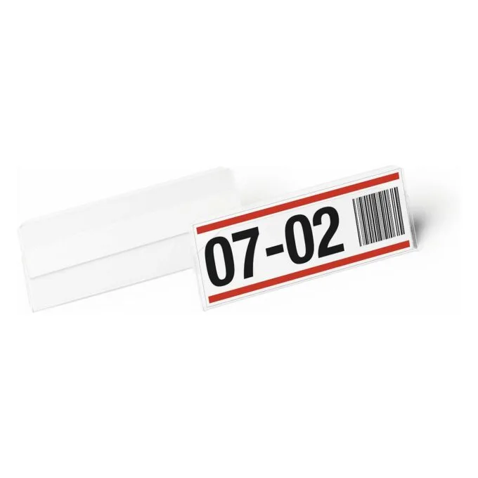 Etikettentaschen 10,0 x 3,8 transparent — image 2