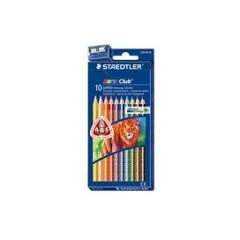 STAEDTLER Noris Club Jumbo Buntstifte 10er-Set retail