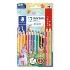STAEDTLER Noris triplus Jumbo Buntstift 10+2 Set dreikant retail