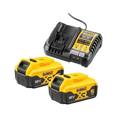 DEWALT Akku-Kit (2x 18V/5Ah plus DCB1104) — image 1