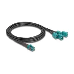 DELOCK Kabel Mini FAKRA Z Buchse quad zu 4 x FAKRA Z Buchse B-Typ