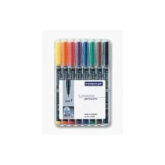 STAEDTLER Folienstift Lumocolor F perm 8St