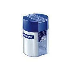 STAEDTLER Doppelspitzdose rund blau