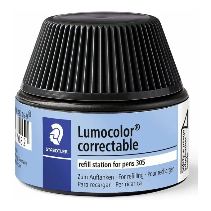 STAEDTLER Nachfüllstation Lumocolor cor. Schwarz — image 1
