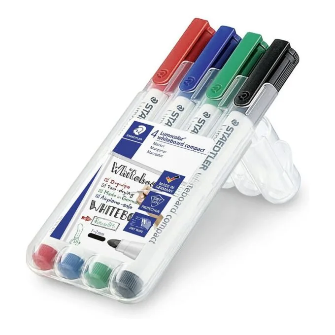STAEDTLER Whiteboardmarker Lumocolor 4St Box — image 1