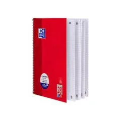 OXFORD Collegeblock A4+ - Lineatur 28 kariert - 80 Blatt