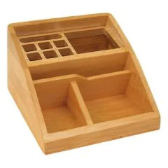 WEDO Schreibtisch-Organizer 12,3 x 15,4 x 9,0 cm braun