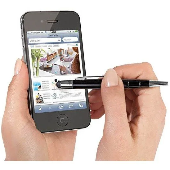 WEDO Eingabestift Mini 2in1 - schwarz — image 2