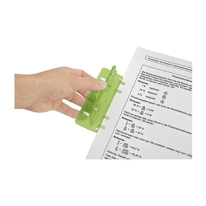WEDO Taschenlocher grün — image 3