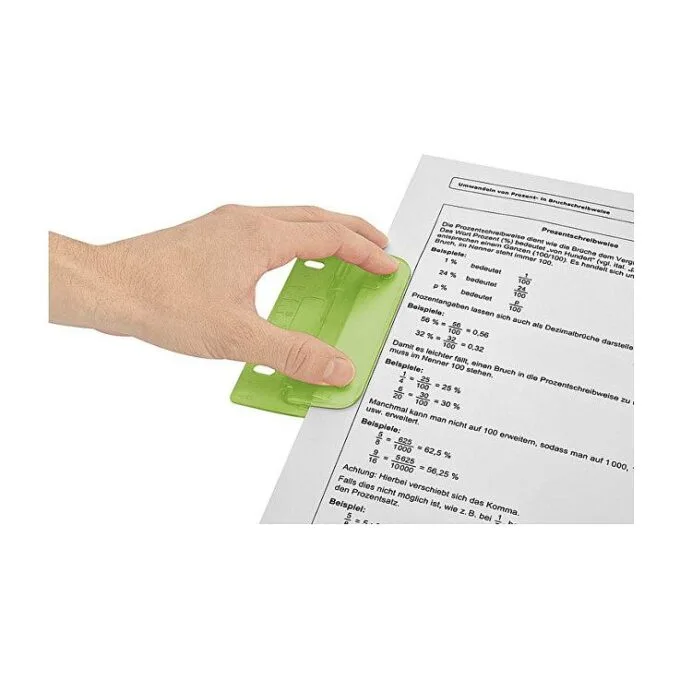 WEDO Taschenlocher grün — image 4