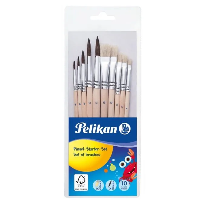 Pelikan Pinsel PL10/SB Starter Set 10er — image 1