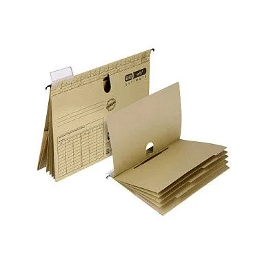 ELBA vertic Ultimate Personalhefter kaufmännische Heftung DIN A4 naturbraun — image 1