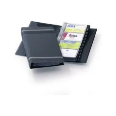 Visitenkartenringbuch Visifix f200 Karten anthrazit