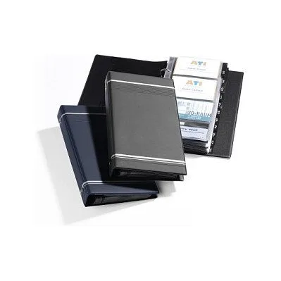 Visitenkartenringbuch Visifix f200 Karten anthrazit — image 3