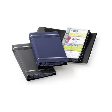 Visitenkartenringbuch Visifix f200 Karten anthrazit — image 4
