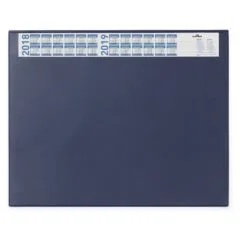 Schreibunterlage Vollsichtpl/Kalender 65x52cm dkbl