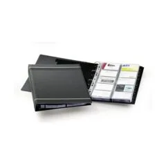 DURABLE Visitenkarten-Ringbuch anthrazit