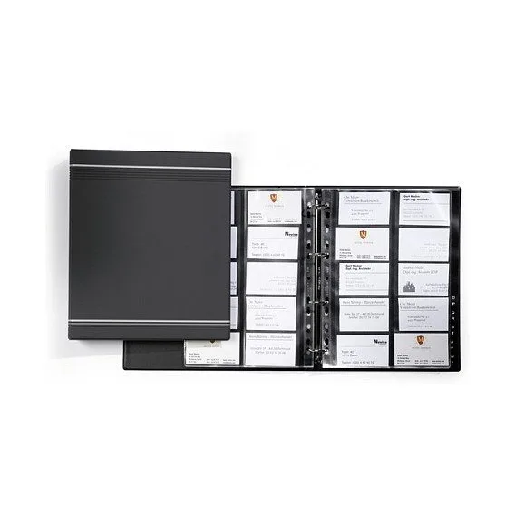 DURABLE Visitenkarten-Ringbuch anthrazit — image 2