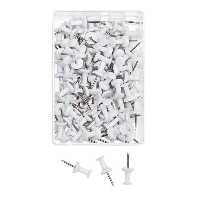 WEDO Pinnnadeln weiß — image 1
