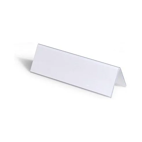 Tischnamensschilder transparent 21 cm x 6.1 cm — image 2
