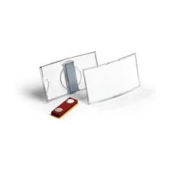 DURABLE Namensschild konvex m Magnet 40x75mm 25er Pck