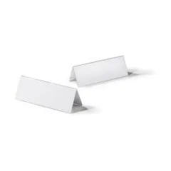 DURABLE Tischnamensschilder transparent 29.7 cm x 10.5 cm