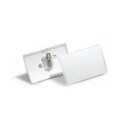 Namensschild Click Fold m Kombiklemme 40x75mm 25 St
