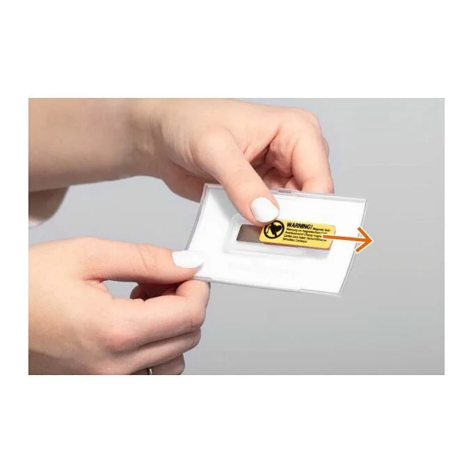Namensschilder transparent 9 cm x 5.4 cm — image 3