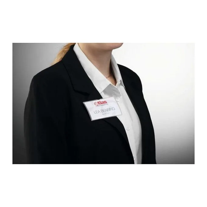 Namensschilder transparent 9 cm x 5.4 cm — image 4
