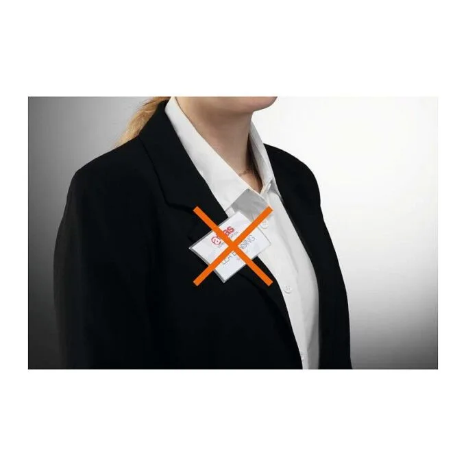 Namensschilder transparent 9 cm x 5.4 cm — image 5