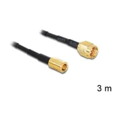 Antennenkabel SMA Stecker > SMB Buchse RG-174 3 m