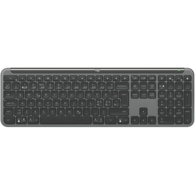 LOGITECH Signature Slim K950 Keyboard wireless Bluetooth 5.1 LE Pan Nordic graphite (PAN) — image 3